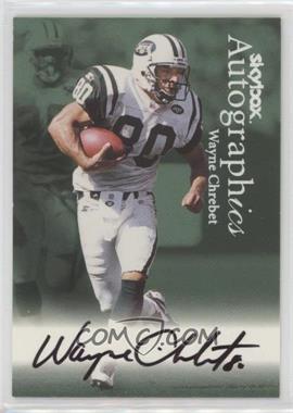 1999 Skybox Premium - Multi-Product Insert Autographics #_WACH - Wayne Chrebet