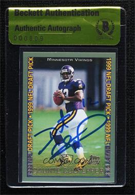 1999 Topps - [Base] #330 - Daunte Culpepper [BAS Authentic]