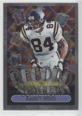 1999 Topps Chrome - Record Numbers #RN1 - Randy Moss