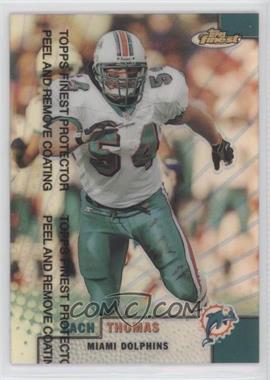 1999 Topps Finest - [Base] - Refractor #107 - Zach Thomas