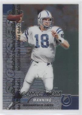 1999 Topps Finest - [Base] #142 - Peyton Manning