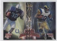 Edgerrin James, Marshall Faulk