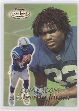 1999 Topps Gold Label - [Base] - Class 1 #100 - Edgerrin James