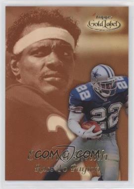 1999 Topps Gold Label - Race to... - Gold #R6 - Race to Payton - Emmitt Smith, Walter Payton