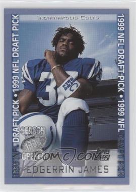 1999 Topps Season Opener - [Base] #155 - Edgerrin James