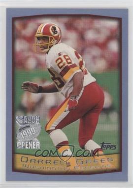 1999 Topps Season Opener - [Base] #61 - Darrell Green