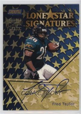 1999 Topps Stadium Club - Lone Star Signatures #LS8 - Fred Taylor