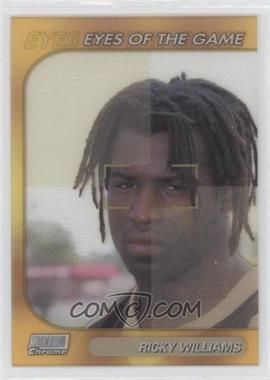 1999 Topps Stadium Club Chrome - Eyes of the Game - Refractor #SCCE21 - Ricky Williams
