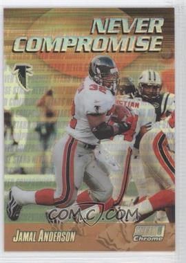 1999 Topps Stadium Club Chrome - Never Compromise - Refractor #NC25 - Jamal Anderson