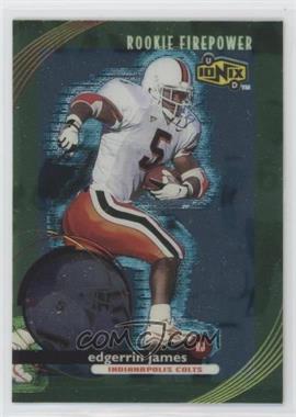 1999 UD Ionix - [Base] #76 - Edgerrin James