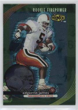 1999 UD Ionix - [Base] #76 - Edgerrin James