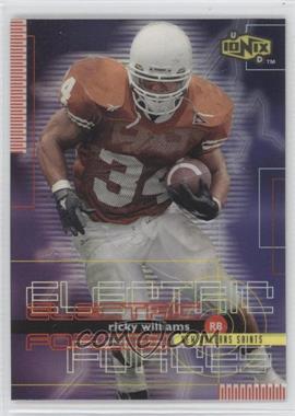 1999 UD Ionix - Electric Forces #EF1 - Ricky Williams