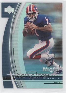 1999 Upper Deck Black Diamond - [Base] - Diamond Cut #12 - Doug Flutie