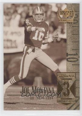 1999 Upper Deck Century Legends Base 3 Joe Montana