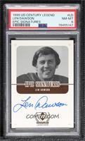 Len Dawson [PSA 8 NM‑MT]