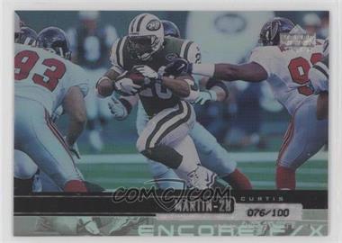 1999 Upper Deck Encore - [Base] - F/X #119 - Curtis Martin /100