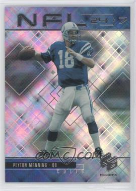 1999 Upper Deck HoloGrFX - NFL 24-7 #N4 - Peyton Manning