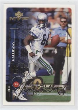 1999 Upper Deck MVP - [Base] - Gold Script #172 - Joey Galloway /100