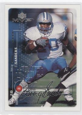 1999 Upper Deck MVP - [Base] - Silver Script #65 - Barry Sanders