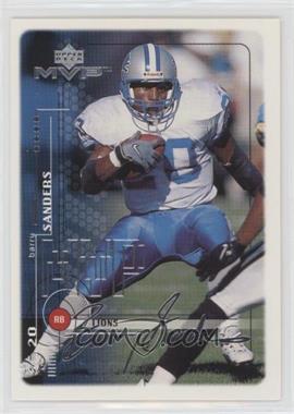 1999 Upper Deck MVP - [Base] - Silver Script #65 - Barry Sanders