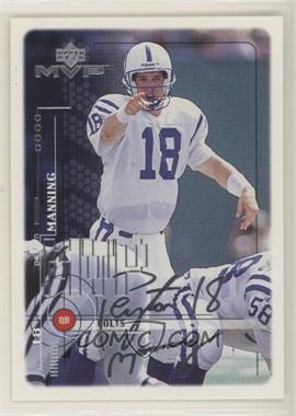 1999 Upper Deck MVP - [Base] - Silver Script #79 - Peyton Manning