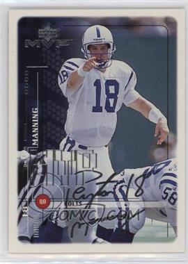 1999 Upper Deck MVP - [Base] - Silver Script #79 - Peyton Manning