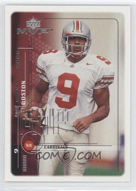 1999 Upper Deck MVP - [Base] #207 - David Boston