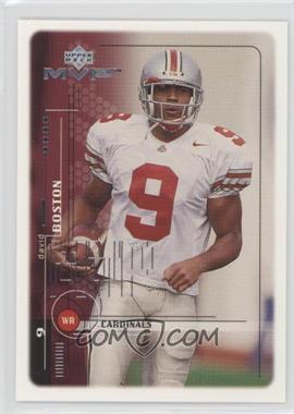 1999 Upper Deck MVP - [Base] #207 - David Boston