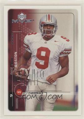 1999 Upper Deck MVP - [Base] #207 - David Boston