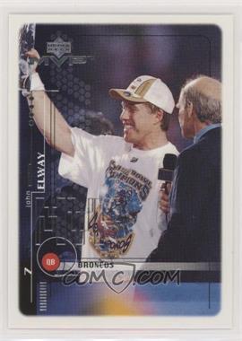 1999 Upper Deck MVP - [Base] #58 - John Elway