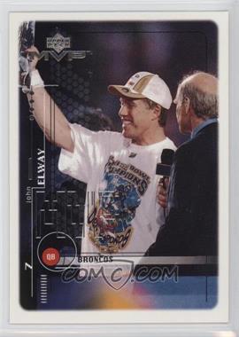 1999 Upper Deck MVP - [Base] #58 - John Elway