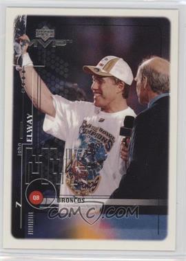 1999 Upper Deck MVP - [Base] #58 - John Elway