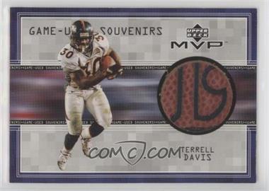 1999 Upper Deck MVP - Souvenirs #TD-S - Terrell Davis