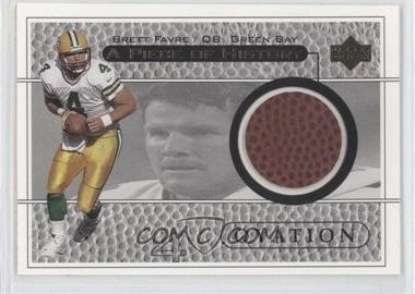 1999 Upper Deck Ovation - A Piece of History #BF-H - Brett Favre