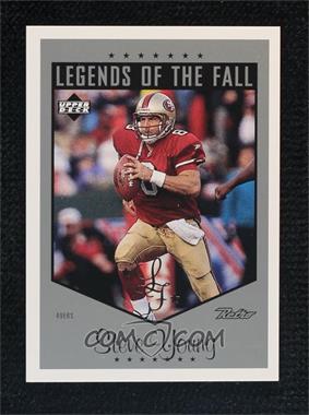 1999 Upper Deck Retro - Legends of the Fall - Silver #L18 - Steve Young /75