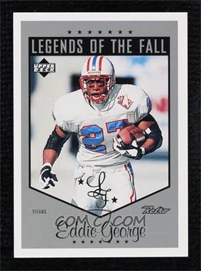 1999 Upper Deck Retro - Legends of the Fall - Silver #L20 - Eddie George /75