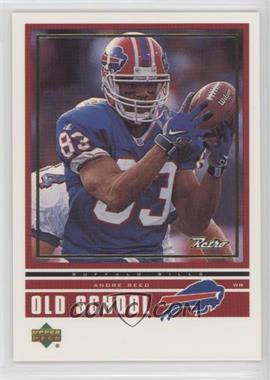 1999 Upper Deck Retro - Old School/New School #ON 18 - Andre Reed, Eric Moulds /1000