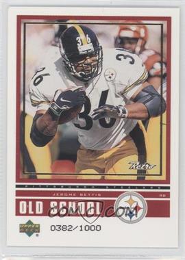 1999 Upper Deck Retro - Old School/New School #ON 25 - Jerome Bettis, Cecil Collins /1000