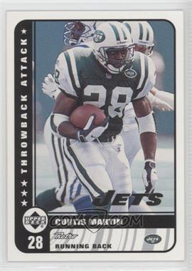 1999 Upper Deck Retro - Throwback Attack - Silver #T10 - Curtis Martin /500