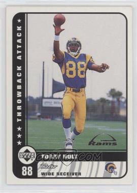 1999 Upper Deck Retro - Throwback Attack - Silver #T11 - Torry Holt /500