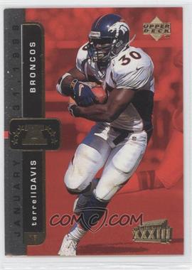 1999 Upper Deck Super Bowl XXXIII - [Base] #12 - Terrell Davis