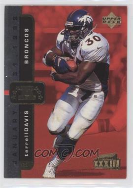 1999 Upper Deck Super Bowl XXXIII - [Base] #12 - Terrell Davis