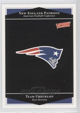 1999 Upper Deck Victory - [Base] #152 - New England Patriots Team