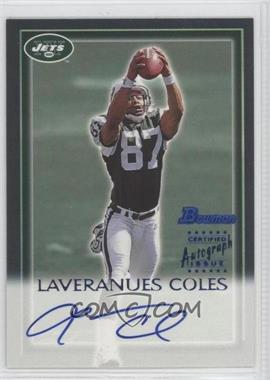 2000 Bowman - Certified Autograph Issue #LC - Laveranues Coles