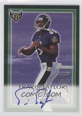 2000 Bowman - Certified Autograph Issue #TT - Travis Taylor