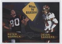 Peter Warrick, Deion Sanders