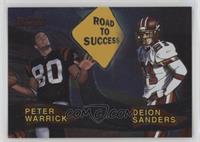 Peter Warrick, Deion Sanders