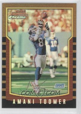 2000 Bowman Chrome - [Base] - Refractors #81 - Amani Toomer