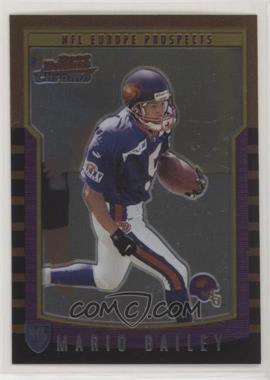 2000 Bowman Chrome - [Base] #151 - NFL Europe Prospects - Mario Bailey