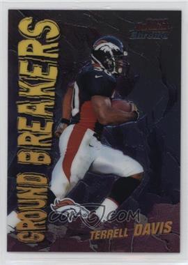 2000 Bowman Chrome - Ground Breakers #GB10 - Terrell Davis